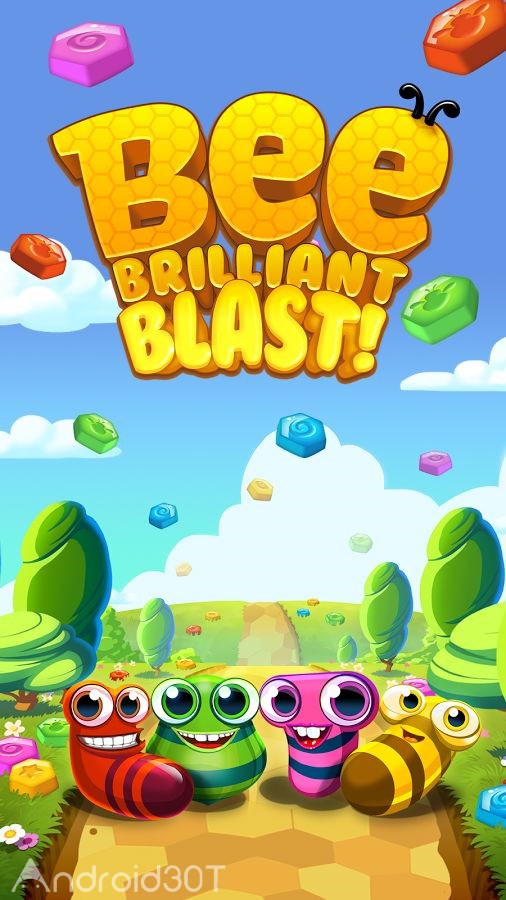 دانلود Bee Brilliant Blast 1.38.2 – بازی انفجار زنبور های عسل اندروید